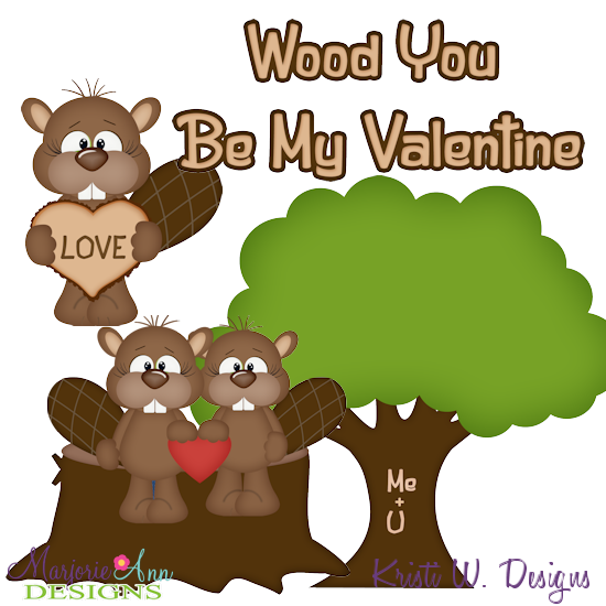 Wood You Be Mine SVG Cutting Files + Clipart - Click Image to Close